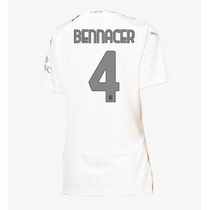 AC Milan Ismael Bennacer #4 Bortatröja Kvinnor 2023-24 Kortärmad